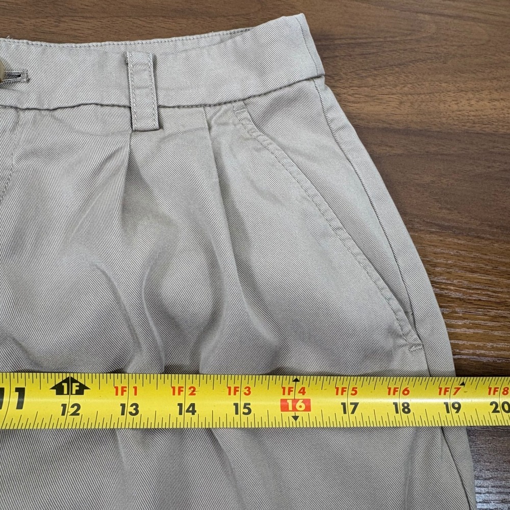 LOFT Wide Leg Pants Womens 2 Tan Beige High Rise Lyocell Trousers Old Money - Picture 6 of 10